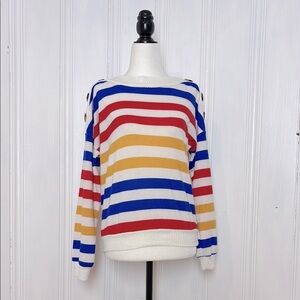 MINE Bold Striped Sailor Sweater
